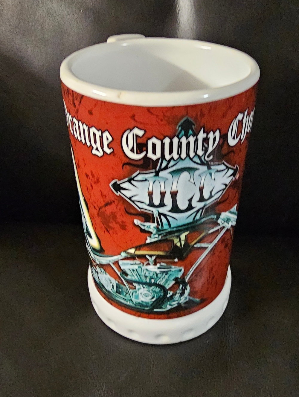 Collectible 2006 Orange County Choppers Licensed OCC Beer Stein *2 Callouts*